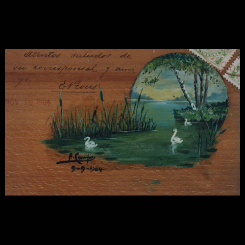 PAISAJE, 1904 - OBRA DE JULIÁN DE LA HERRERÍA